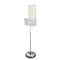 Azar Displays Large Lottery/Raffle Box, Pedestal Stand w/ Pocket -Lock&Key White 206320-WHT - alternate 1